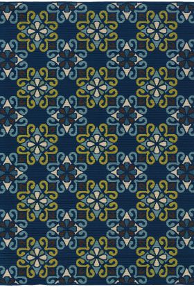 Oriental Weavers Caspian 3331l Blue Collection