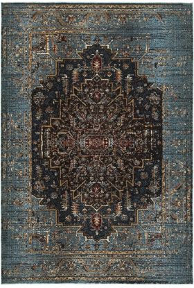Oriental Weavers Empire 4440l Blue Collection