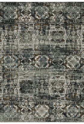 Oriental Weavers Gemini 2060v Charcoal Collection