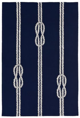 Liora Manne Capri Ropes Navy Collection