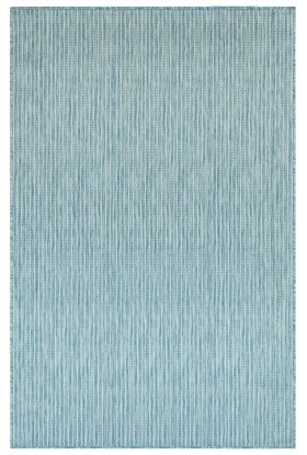 Liora Manne Carmel Texture Stripe Aqua Collection