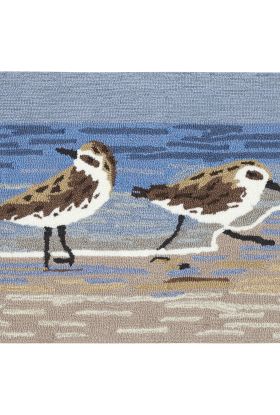 Liora Manne Frontporch Sandpipers Lake Collection