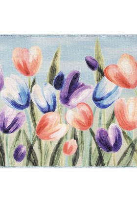 Liora Manne Impressions Tulips Multi Collection