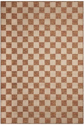 Liora Manne Roma Checkerboard Warm Collection