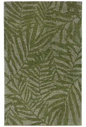 Liora Manne Savannah Olive Branches Green Collection