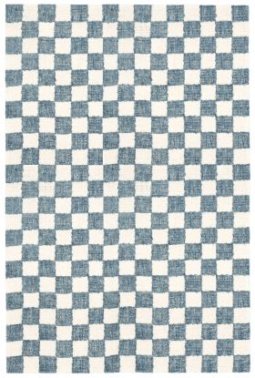 Liora Manne Savannah Checkerboard Blue Collection