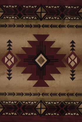United Weavers Contours Flagstaff Burgundy Collection