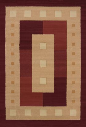 United Weavers Manhattan Time Square Burgundy Collection