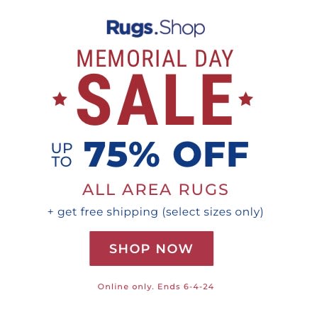 Rugs.Shop - Memorial Day Sale - May 2024