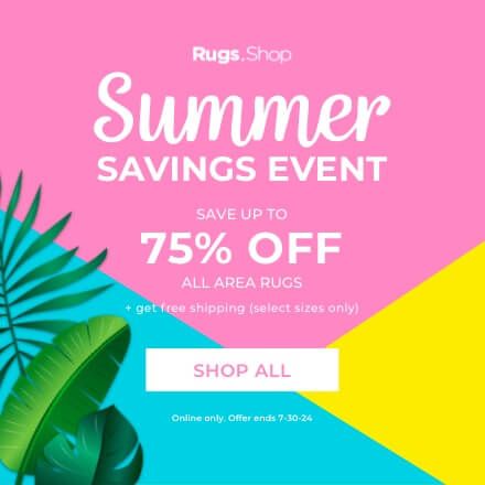 Rugs.Shop - Summer Rug Sale- June/July 2024