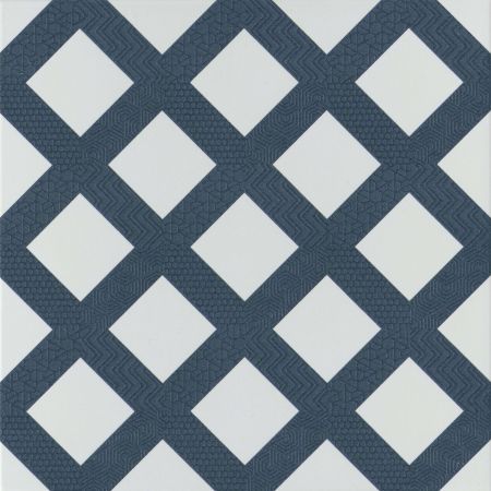 Emser Geometry Porcelain Matte/Satin Navy