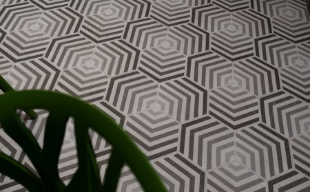 Emser Bauhaus Porcelain Matte Arrow