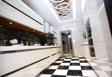 Emser Marble Black & White Marble Polished Black & White