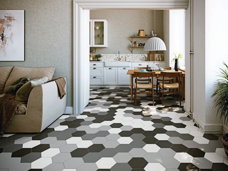 Emser Heksa Porcelain Matte Gray