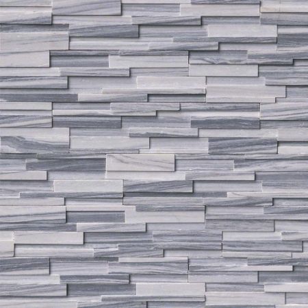 MSI Rockmount Stacked Stone Panels Alaska Gray 3D