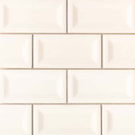 MSI Subway Tile 3x6 Almond Glossy Inverted Beveled