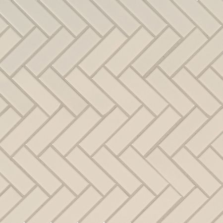 MSI Domino Herringbone Mosaic Tile Almond