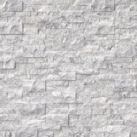 MSI Rockmount Stacked Stone Panels Arabescato Carrara