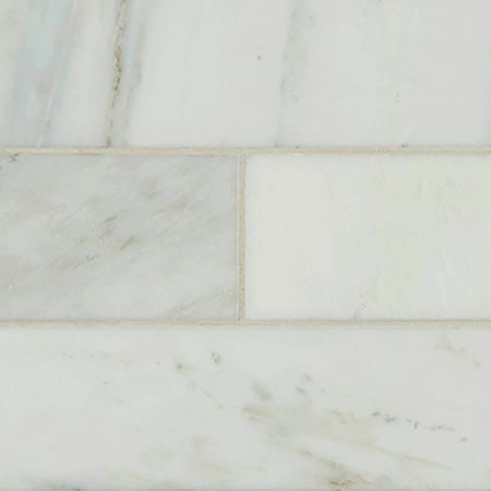 MSI Subway Tile 4x12 Arabescato Carrara