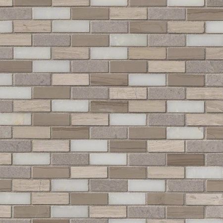 MSI Backsplash & Wall Tile Brick Pattern Tile Arctic Storm