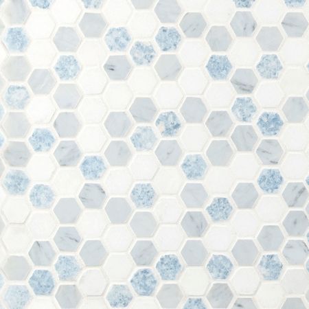 MSI Specialty Shapes Wall Tile Hexagon Mosaic Tile Azula