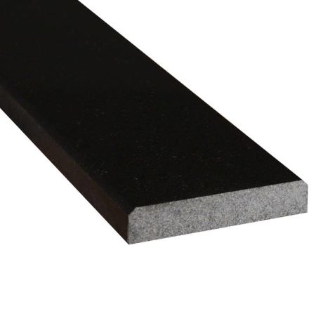 MSI Thresholds & Sills 4x36x.75 Polished Single Hollywood Threshold Black Granite