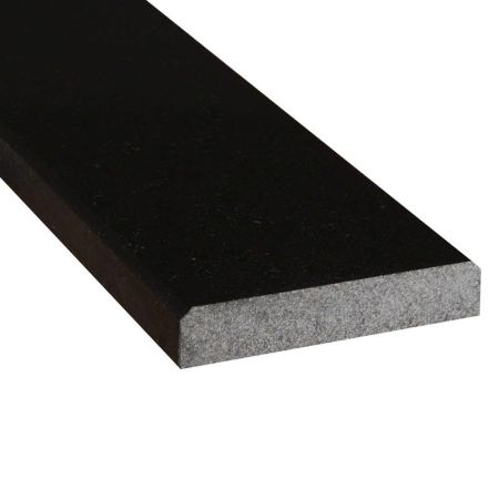 MSI Thresholds & Sills 6x36x0.75 Polished Double Beveled Threshold Black Granite