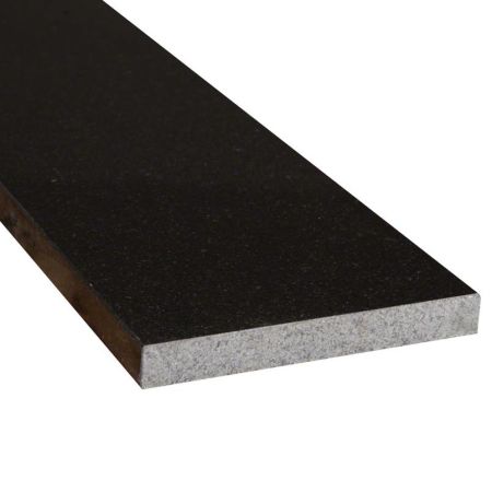 MSI Thresholds & Sills Pebbles Tumbled Tile Black Marble