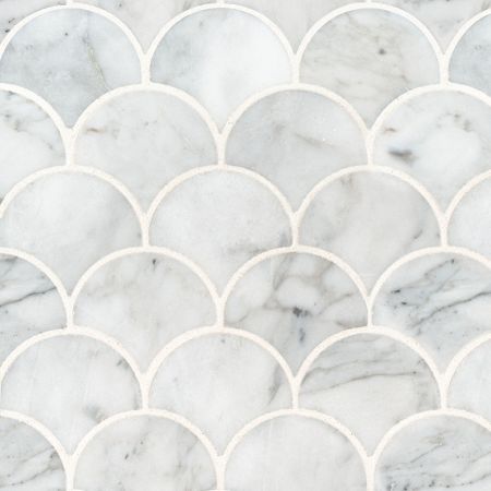 MSI Calacatta Cressa 2 Hexagon Mosaic Tile