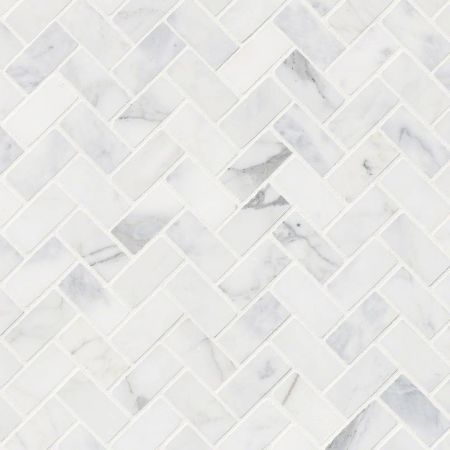 MSI Calacatta Cressa Honed Herringbone Tile