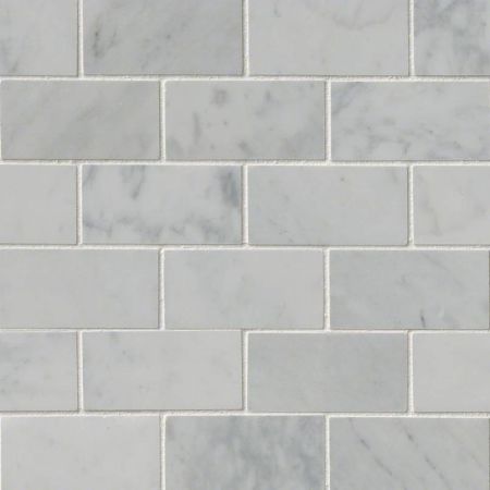 MSI Subway Tile 2x4 Carrara White