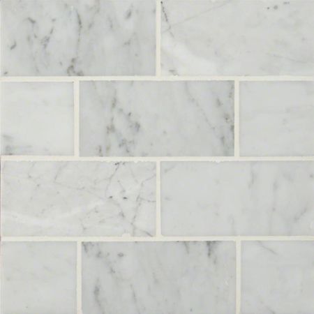 MSI Subway Tile 3x6 Carrara White