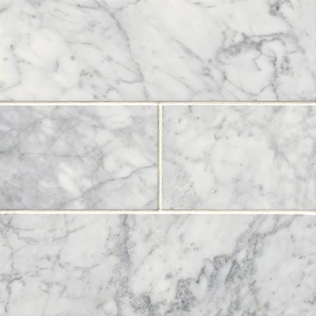 MSI Subway Tile Marble  4x12 Carrara White