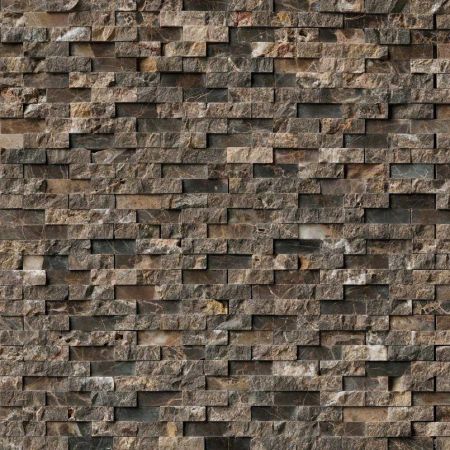 MSI Splitface Wall Tile Splitface Interlocking Wall Tile Emperador