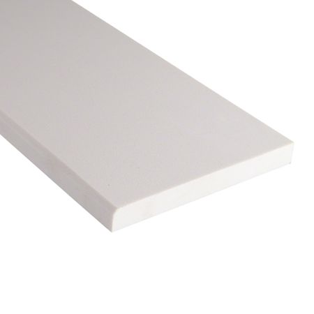 MSI Thresholds & Sills 6x73x0.62 Polished Single Beveled Engineered White Marble