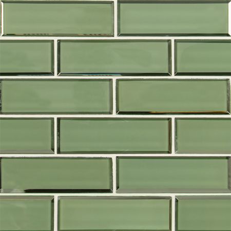 MSI Subway Tile 2x6 Evergreen Beveled