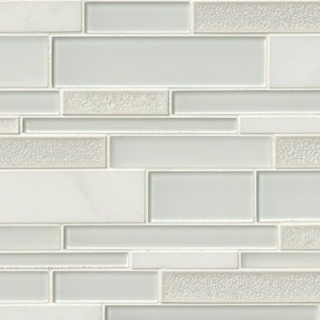 MSI Decorative Blends 12x18x8mm Fantasia Blanco Interlocking Pattern