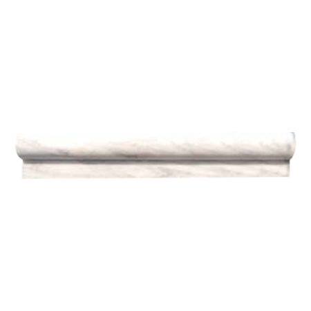 MSI Trim & Accessory Pieces Rail Moulding Greecian White Marble