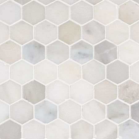 MSI Greecian White Polished Hexagon Tile