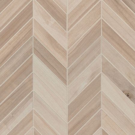 MSI Wood Look Wall Tile Chevron Mosaic 12x15 Havenwood Beige