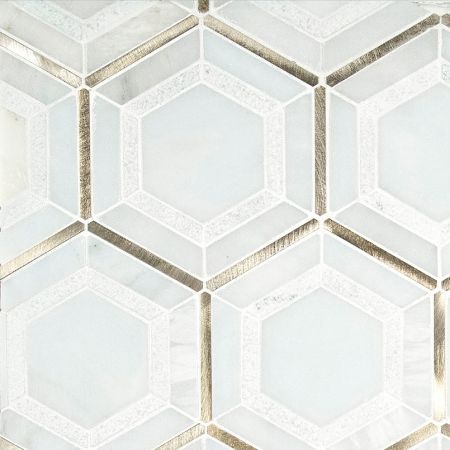 MSI Luxor Backsplash Tile Medici Gold