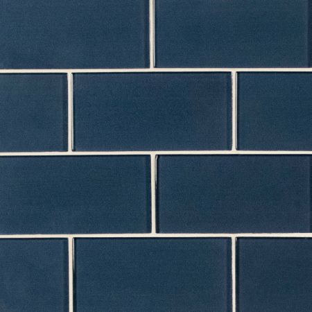 MSI Subway Tile Glass Tile 3x6 Midnight