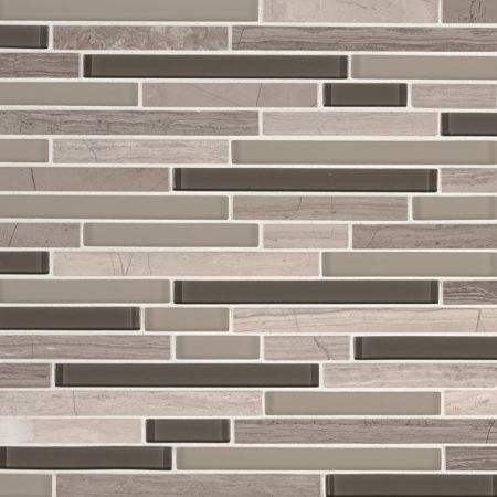 MSI Decorative Blends Interlocking Tile Modello Grigio