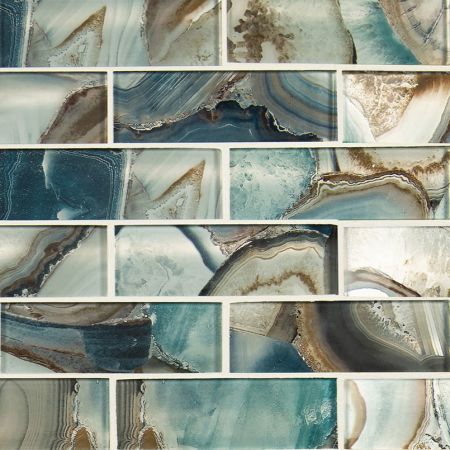 MSI Glass Tile Subway Tile 2x6 Night Sky