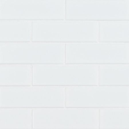 MSI Subway Tile White Tile Retro Brick Bianco