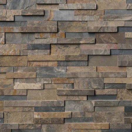 MSI Rockmount Stacked Stone Panels Rustic Gold