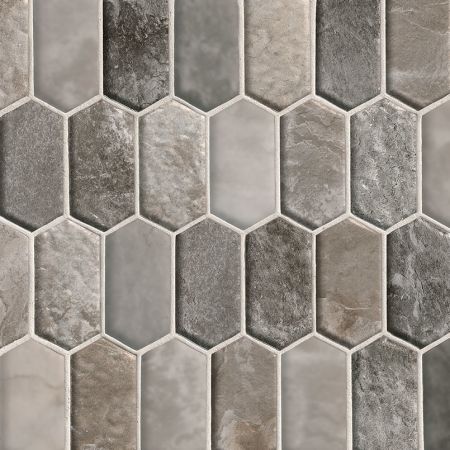 MSI Glass Tile Picket Pattern Tile Savoy