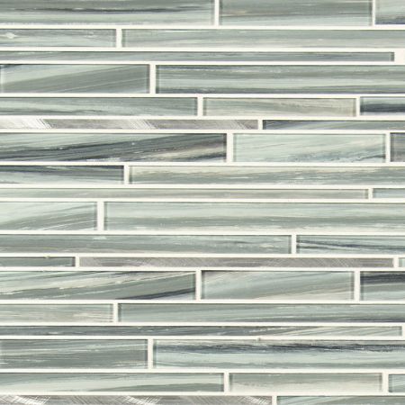 MSI Decorative Blends Interlocking Glass Tile Seaglass