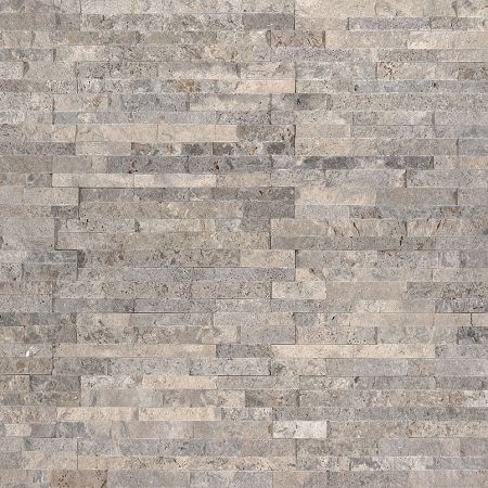 MSI Rockmount Stacked Stone M Series Panels Mini Stacked Stone Silver Travertine