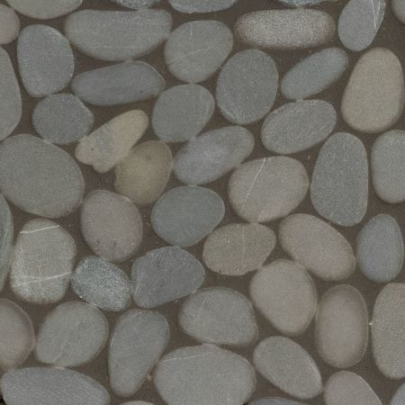 MSI Rio Lago Pebble Mosaic Pebbles Mosaic Tile Sliced Island